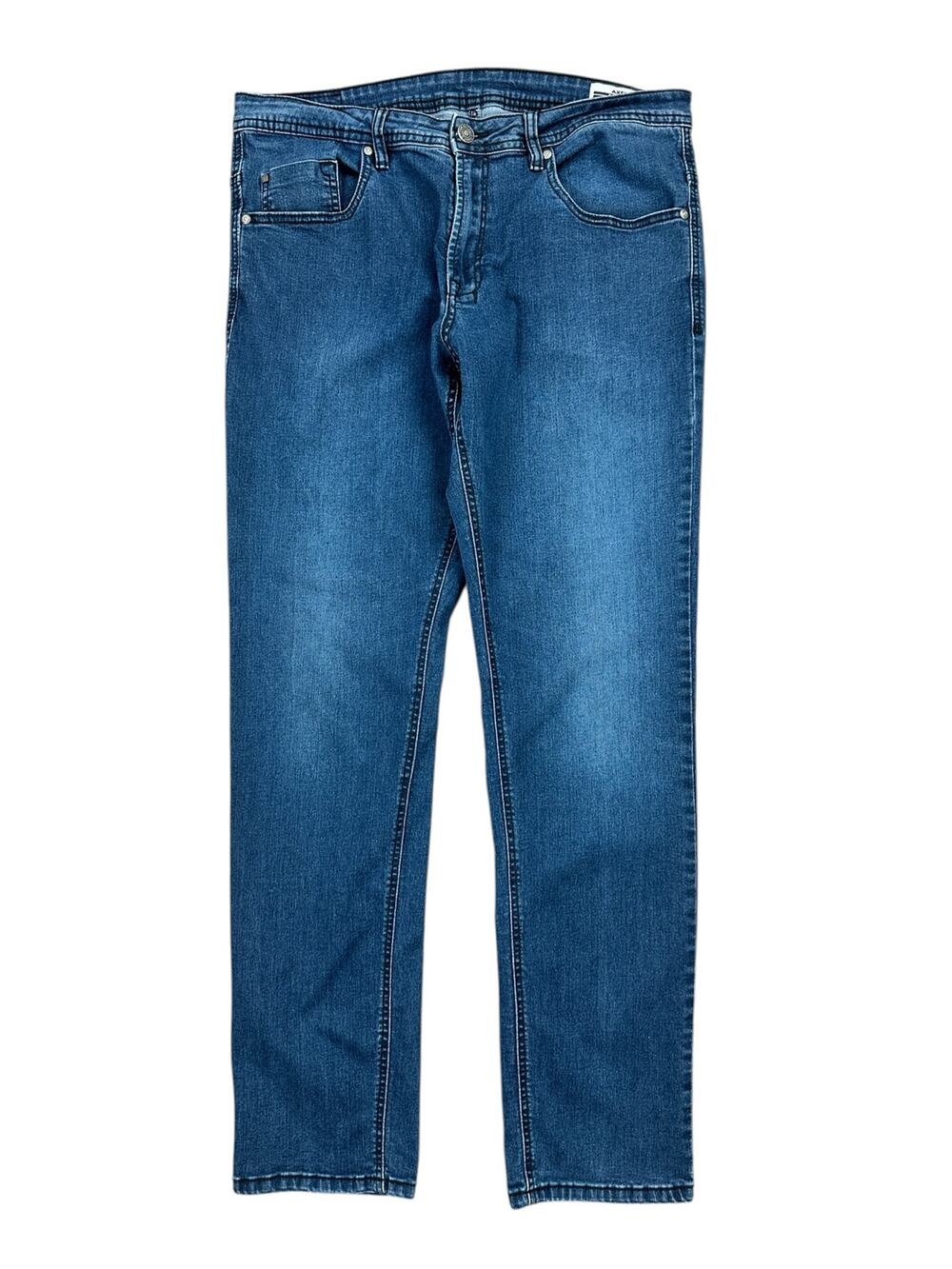 Buffalo David Bitton Axel Slim Stretch Jeans Blue — Size 38x34